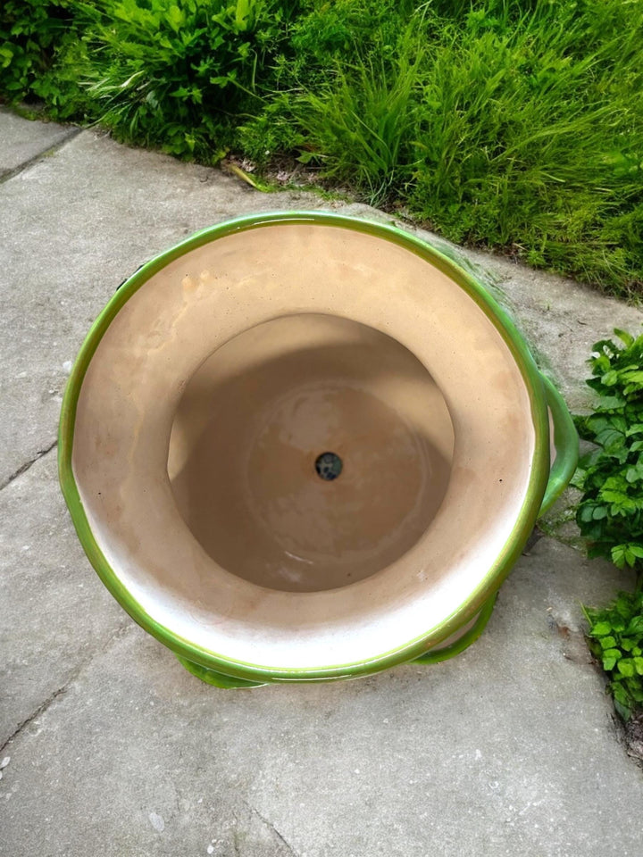 Handpainted Talavera Medium Strawberry Planter Pot, Assorted Colors (Varying Design) – Free Shipping (Contiguous U.S. Only)