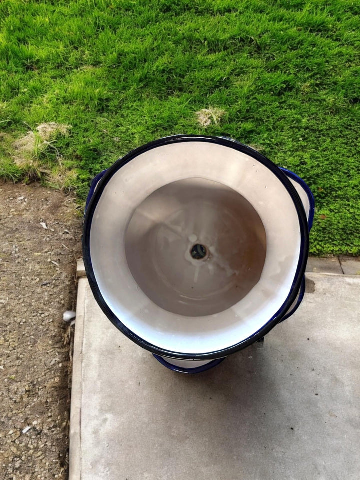 Handpainted Talavera Medium Strawberry Planter Pot, Assorted Colors (Varying Design) – Free Shipping (Contiguous U.S. Only)