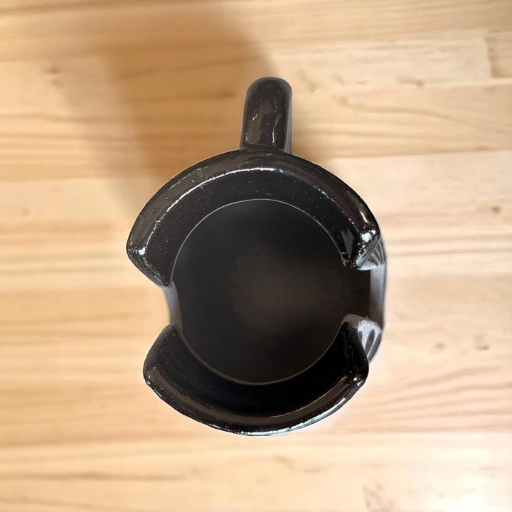 Hand Painted Black Clay and Black Mexican Rustic Napkin Holder (Cielito Lindo Inspired)