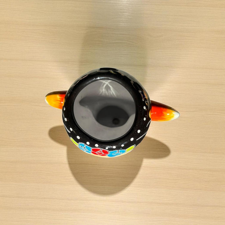 Cute Hand Painted Mexican Talavera Rosemary Praying Angel Mini Planter Pot – More Assorted Designs