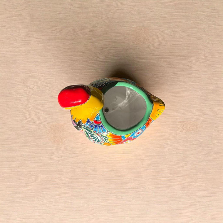 Hand Painted Talavera Small Swan Planter Pot – Assorted Designs