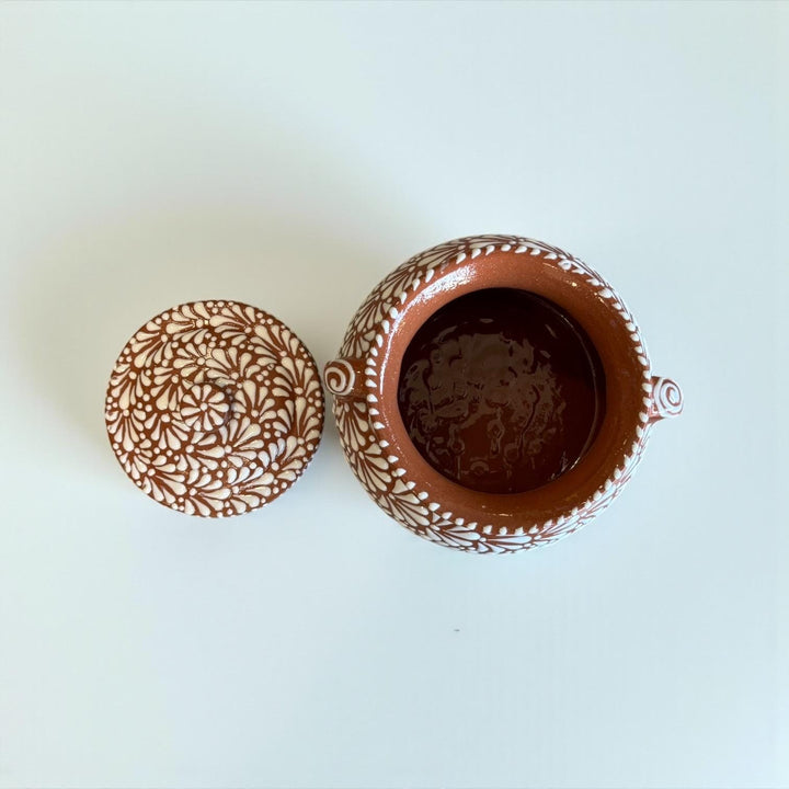 Hand Painted Rustic Talavera Tureen Frijolera-Style “Sopera” (Cielito Lindo Inspired)