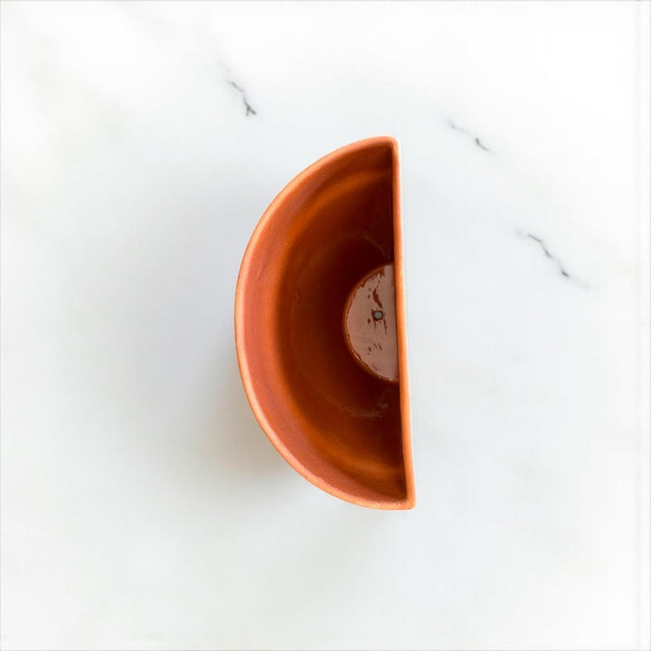 Hand Painted Mexican Talavera Terracotta Wall Half Standard Planter Pot – Assorted Designs