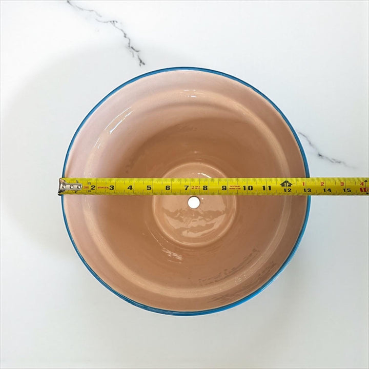 Hand Painted Frida Kahlo Inspired Mexican Talavera Planter Pot — Assorted Designs – Free Shipping (Contiguous U.S. Only)