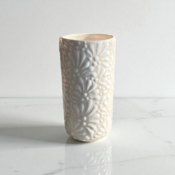 Beautiful Hand Painted Ivory & White Talavera (Cielito Lindo Inspired) – Assorted Quantities