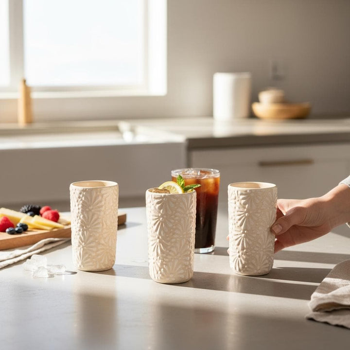 Beautiful Hand Painted Ivory & White Talavera (Cielito Lindo Inspired) – Assorted Quantities