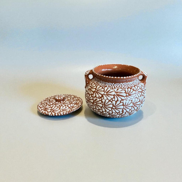 Hand Painted Rustic Talavera Tureen Frijolera-Style “Sopera” (Cielito Lindo Inspired)