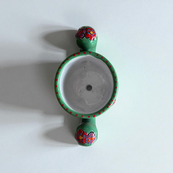 Cute Hand Painted Talavera Cactus Planter Pot – Assorted Colors