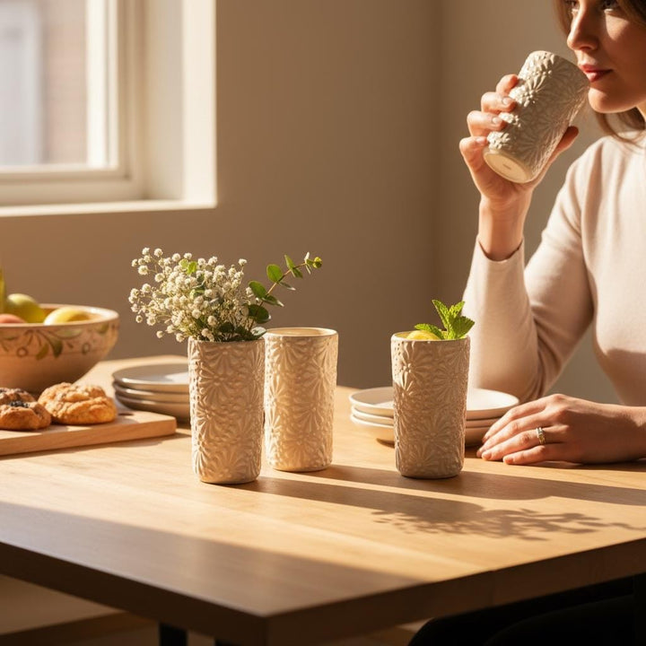 Beautiful Hand Painted Ivory & White Talavera (Cielito Lindo Inspired) – Assorted Quantities