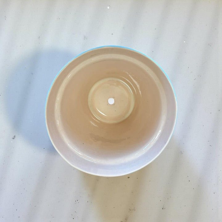 Hand Painted Mexican Talavera Standard Planter Pot, Monarch Butterfly & Sunflower – Free Shipping (Contiguous U.S. Only)